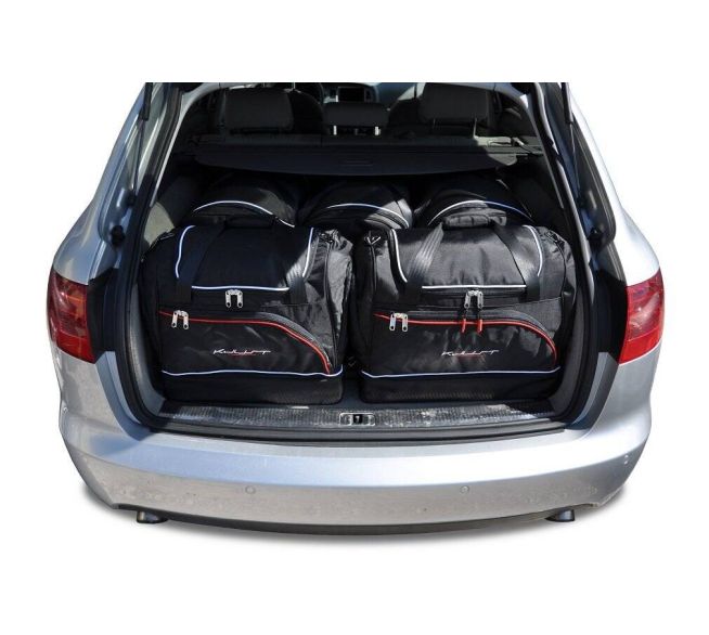 KJUST AUDI A6 AVANT 2004-2011 Kofferraumtaschen Set 5 Stk.