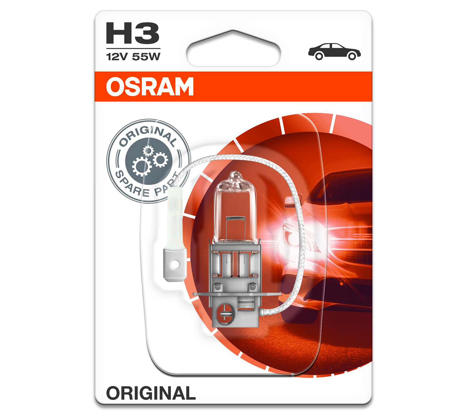 OSRAM H3 Nebelscheinwerferlampe 12V 55W