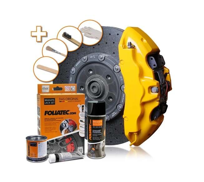 FOLIATEC Bremssattellackset speed yellow