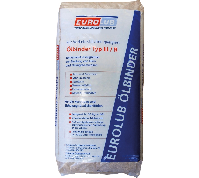 EUROLUB Ölbinder Plus Feinkorn 20 Kg