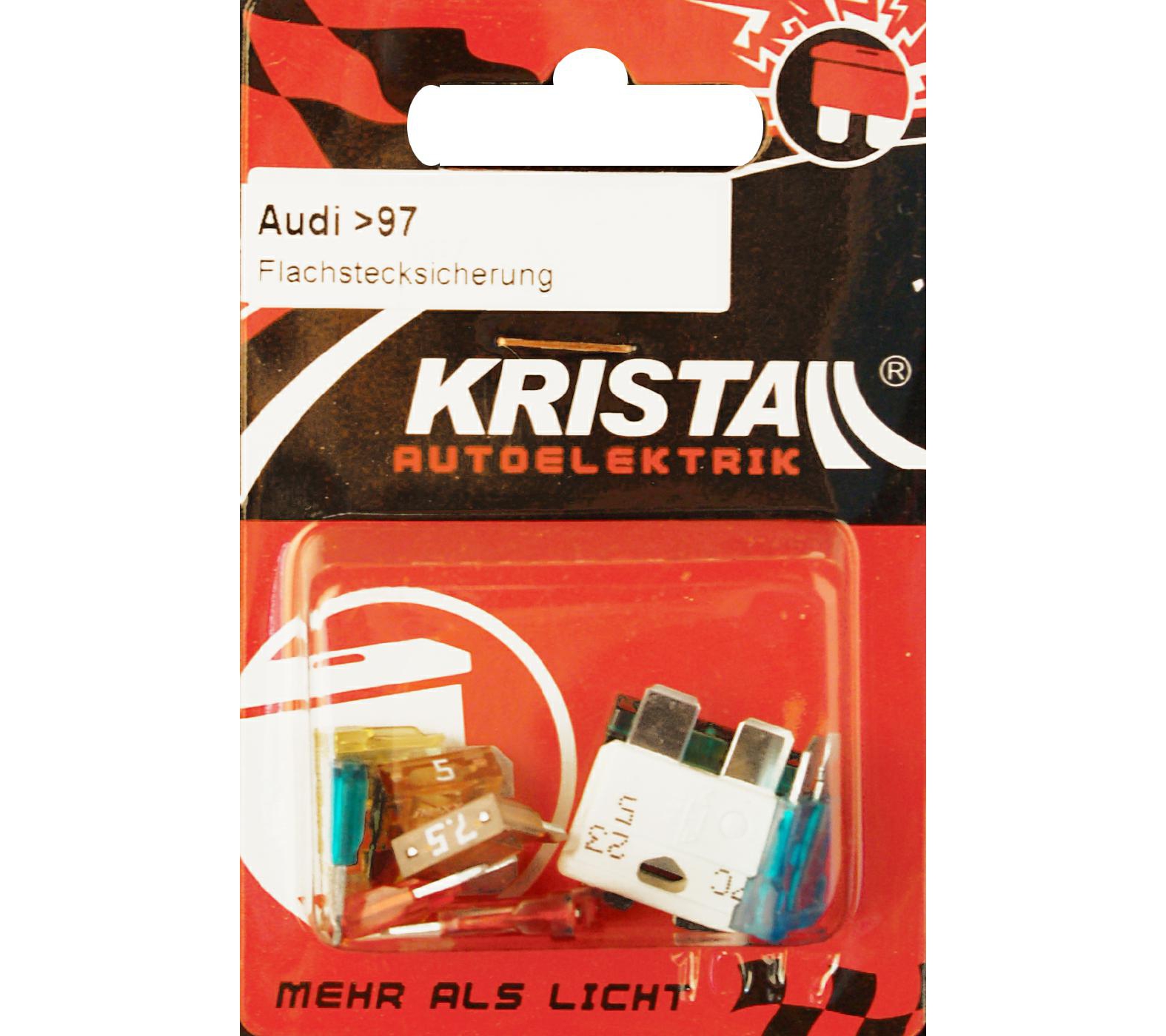 KRISTALL Sicherungsset Audi