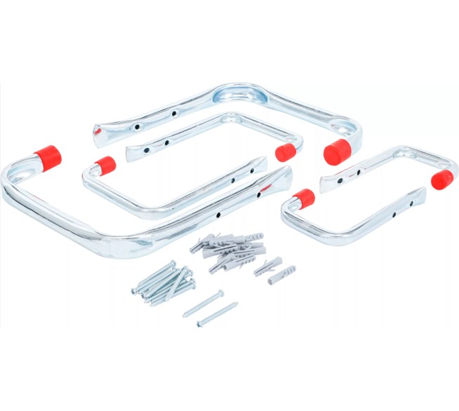 BGS TECHNIC Wandhaken-Sortiment 6-tlg.