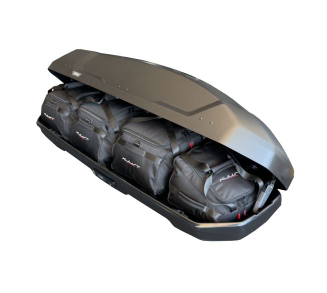 KJUST Taschenset 4 Stk. für Dachbox THULE FORCE 3 L SPORT