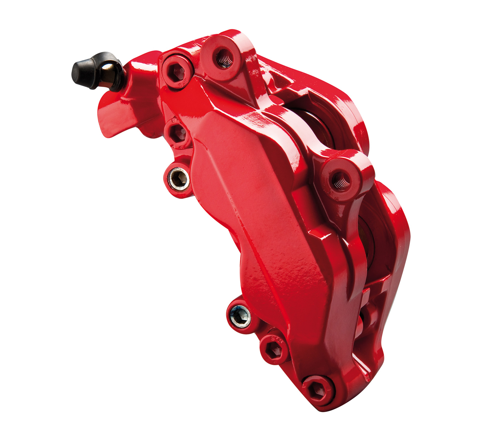 FOLIATEC Bremssattellackset rot 3-tlg.