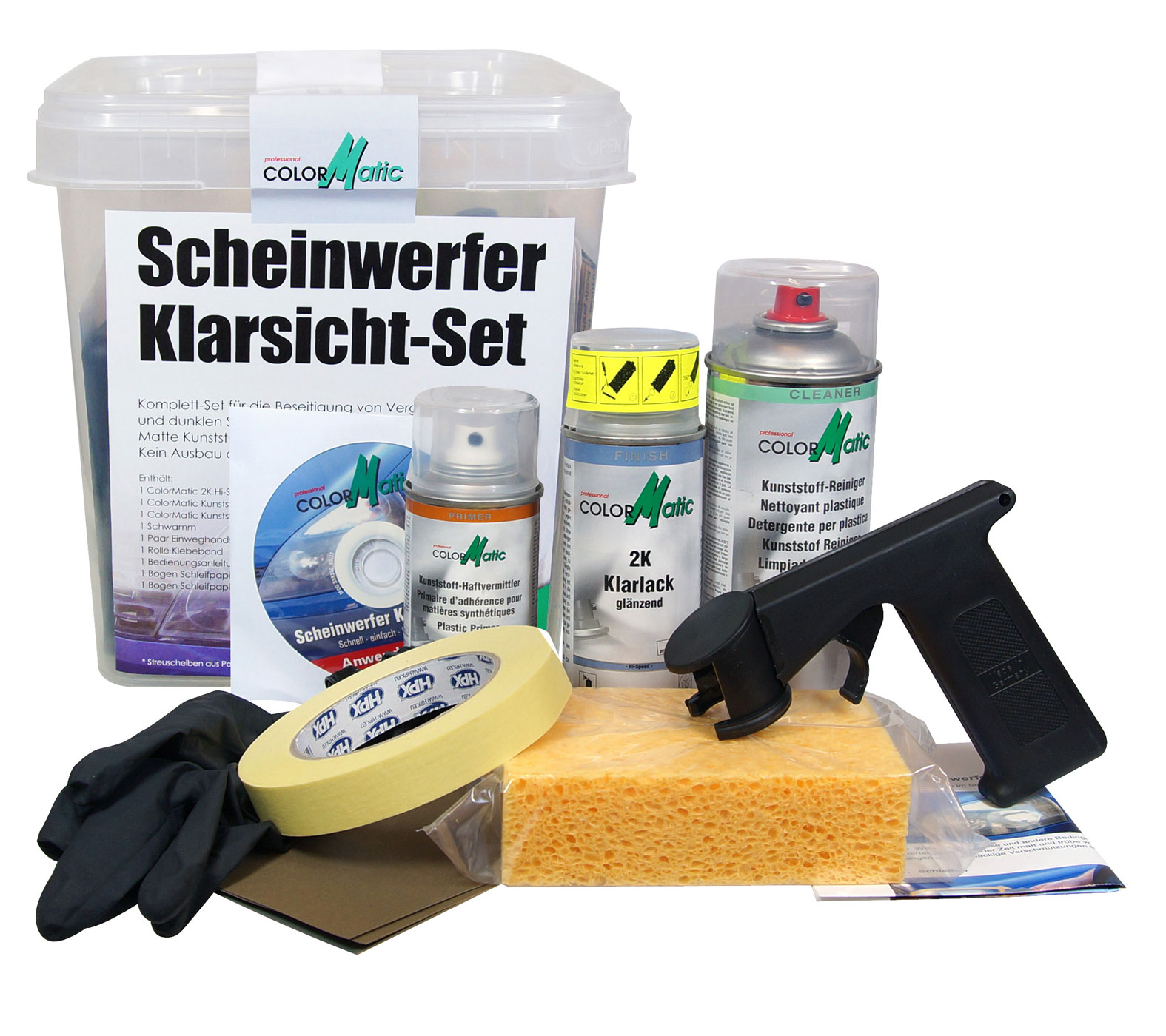 COLORMATIC Scheinwerfer-Klarsicht-Reparatur