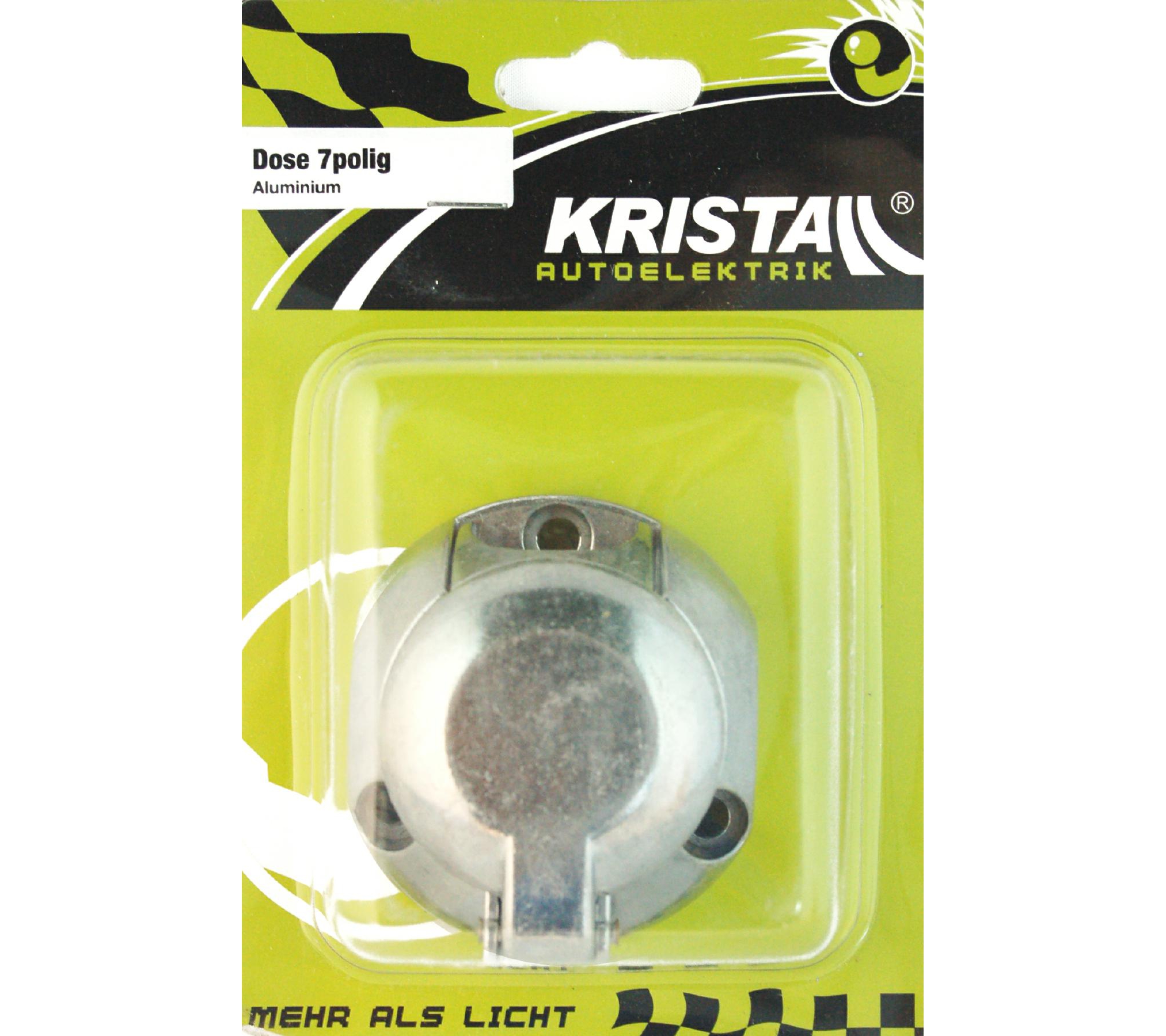 KRISTALL Dose  Alu 7-polig