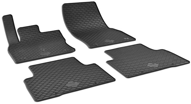 WALSER Gummimatten DirtGuard für VW Touran (5T1), VW Tiguan (AD1)
