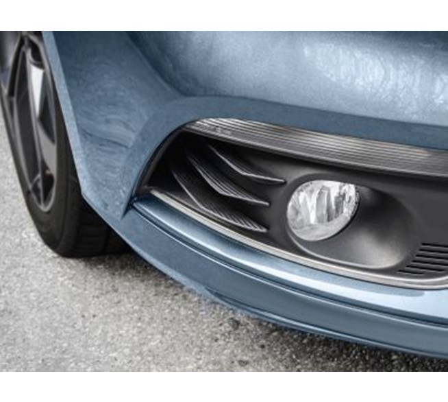 EUFAB Stoßstangenspoiler-Set in Carbonoptik, 6-tlg