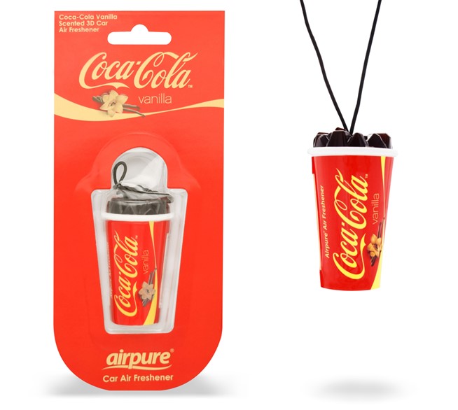 COCA COLA 3D Becher, Vanille