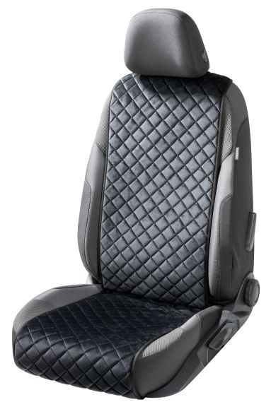 WALSER PKW-Sitzaufleger Comfortline Luxor inkl. Anti-Rutsch-Beschichtung, Auto-Sitzauflage für 1 Vordersitz