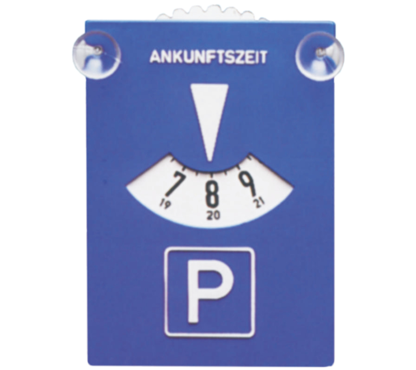 SCHUETZ Parkscheibe mit Saugern