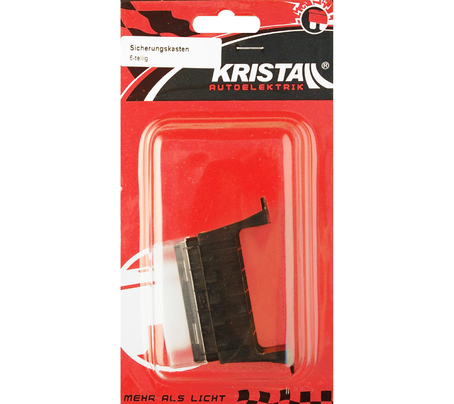 KRISTALL Sicherungskasten 6-tlg.