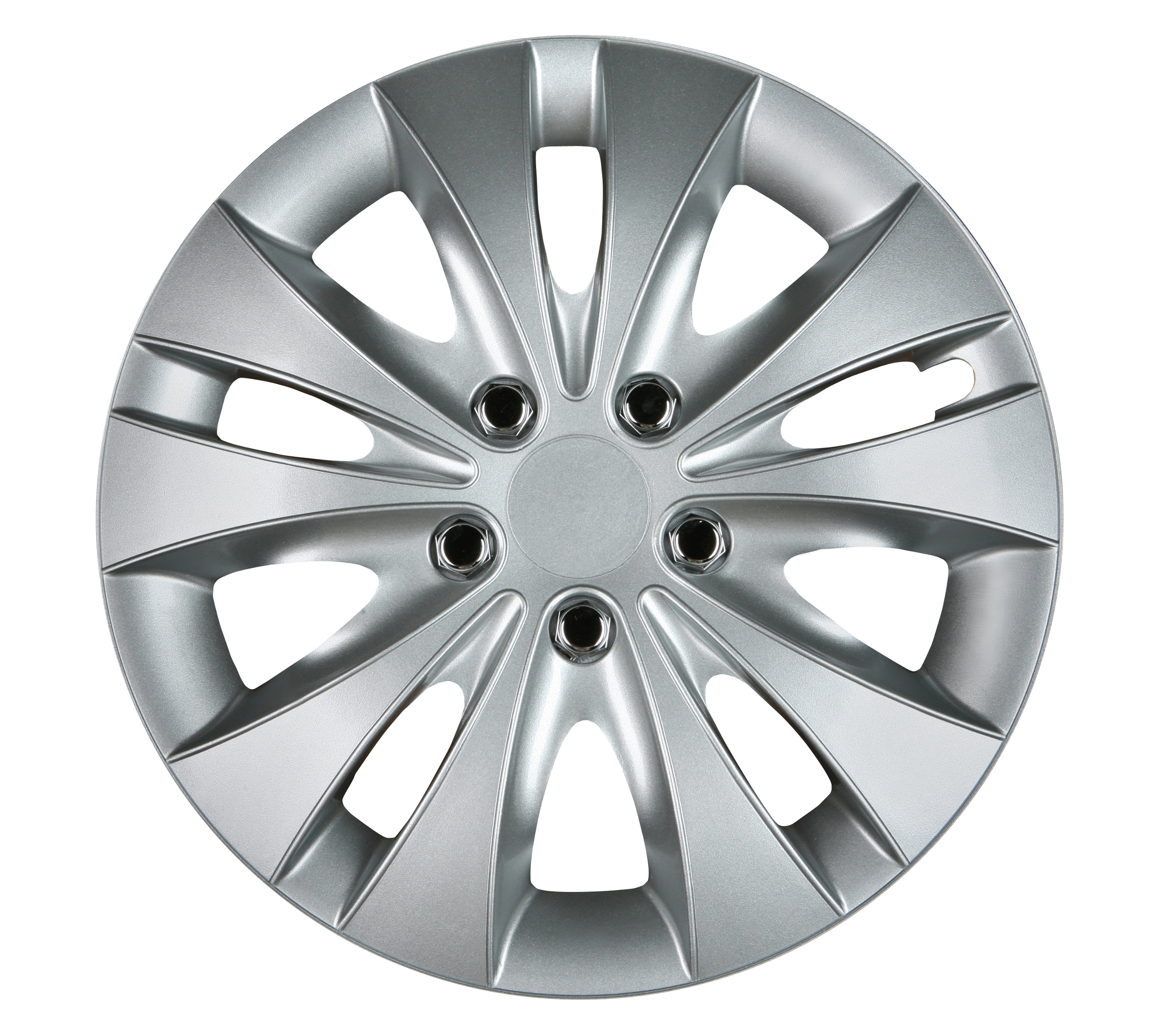 CARTREND Radzierblendenset Storm  silber 14 Zoll