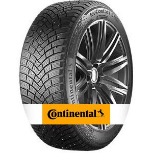 Winterreifen auf Felge der Marke CONTINENTAL IceContact 3