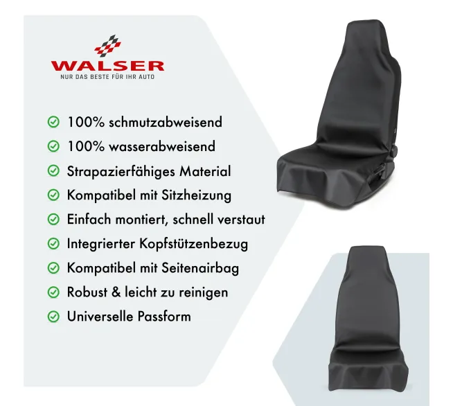 WALSER Autositzbezug Protector als schützender Bezug für den Fahrzeugsitz