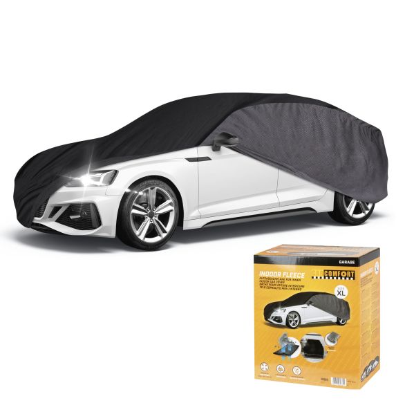 WALSER Autoplane Indoor Eco, PKW-Abdeckplane Größe XL grau/schwarz