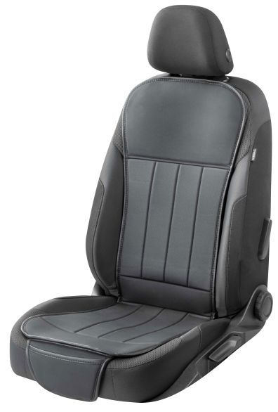 WALSER PKW Sitzauflage Lewis, Auto-Sitzaufleger schwarz, 1 Stück