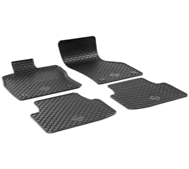 WALSER Gummimatten DirtGuard für VW Golf VIII Variant (CG5, DB5) 