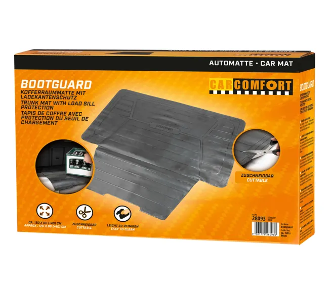 CARCOMFORT Kofferraummatte Bootguard als robuster Schutz für den Kofferraum