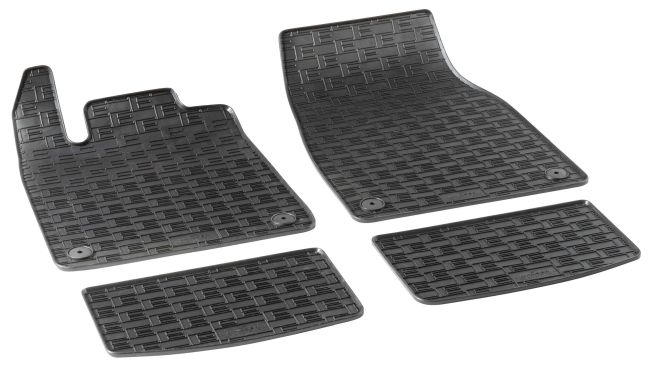 WALSER Gummimatten DirtGuard für Audi E-Tron GT (F83), Porsche Taycan