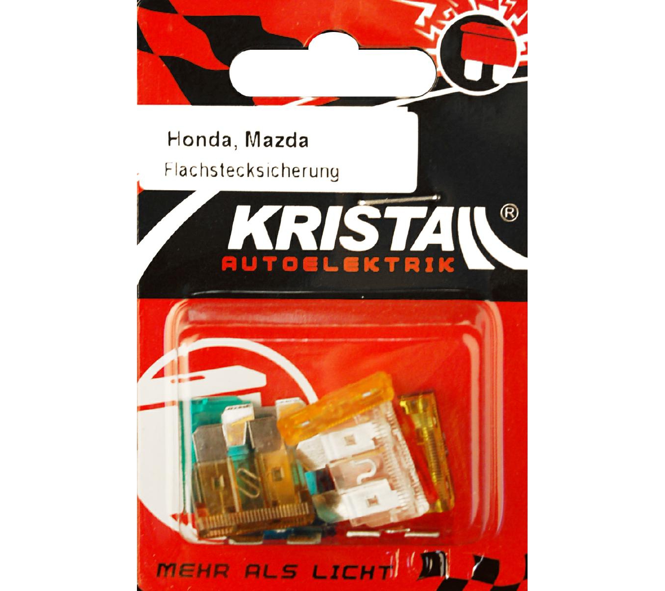 KRISTALL Sicherungsset Honda / Mazda / Mitsubishi