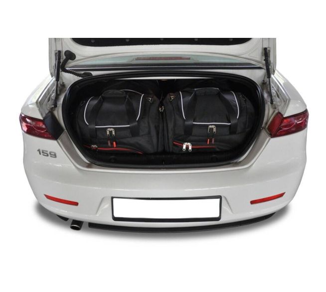 KJUST ALFA ROMEO 159 LIMOUSINE 2005-2011 Kofferraumtaschen Set 4 Stk.