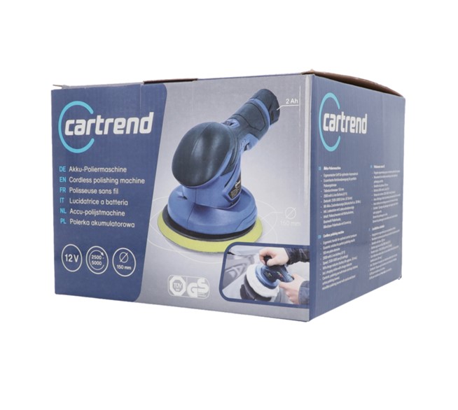 CARTREND Poliermaschine mit Akku