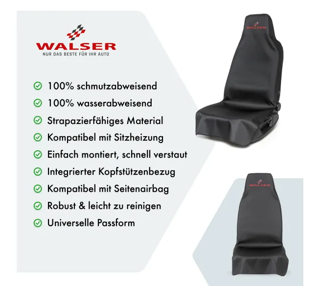 WALSER Autositzbezug Protector als schützender Bezug für den Fahrzeugsitz