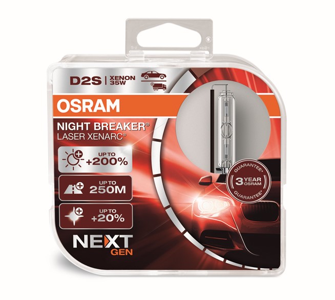 OSRAM Xenarc Night Breaker Laser D2S Duobox