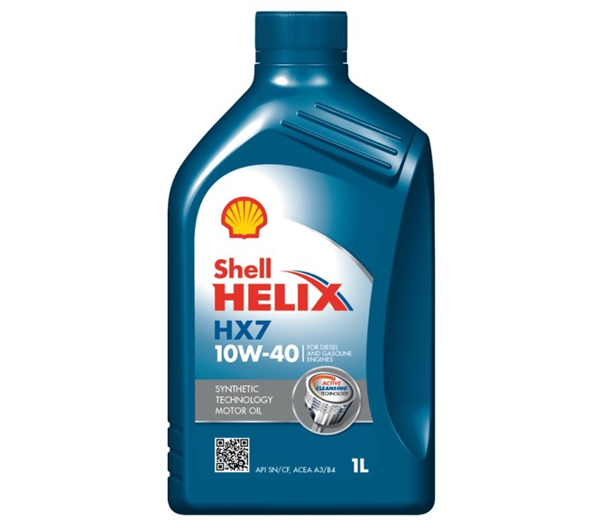 SHELL Helix HX7 10W-40