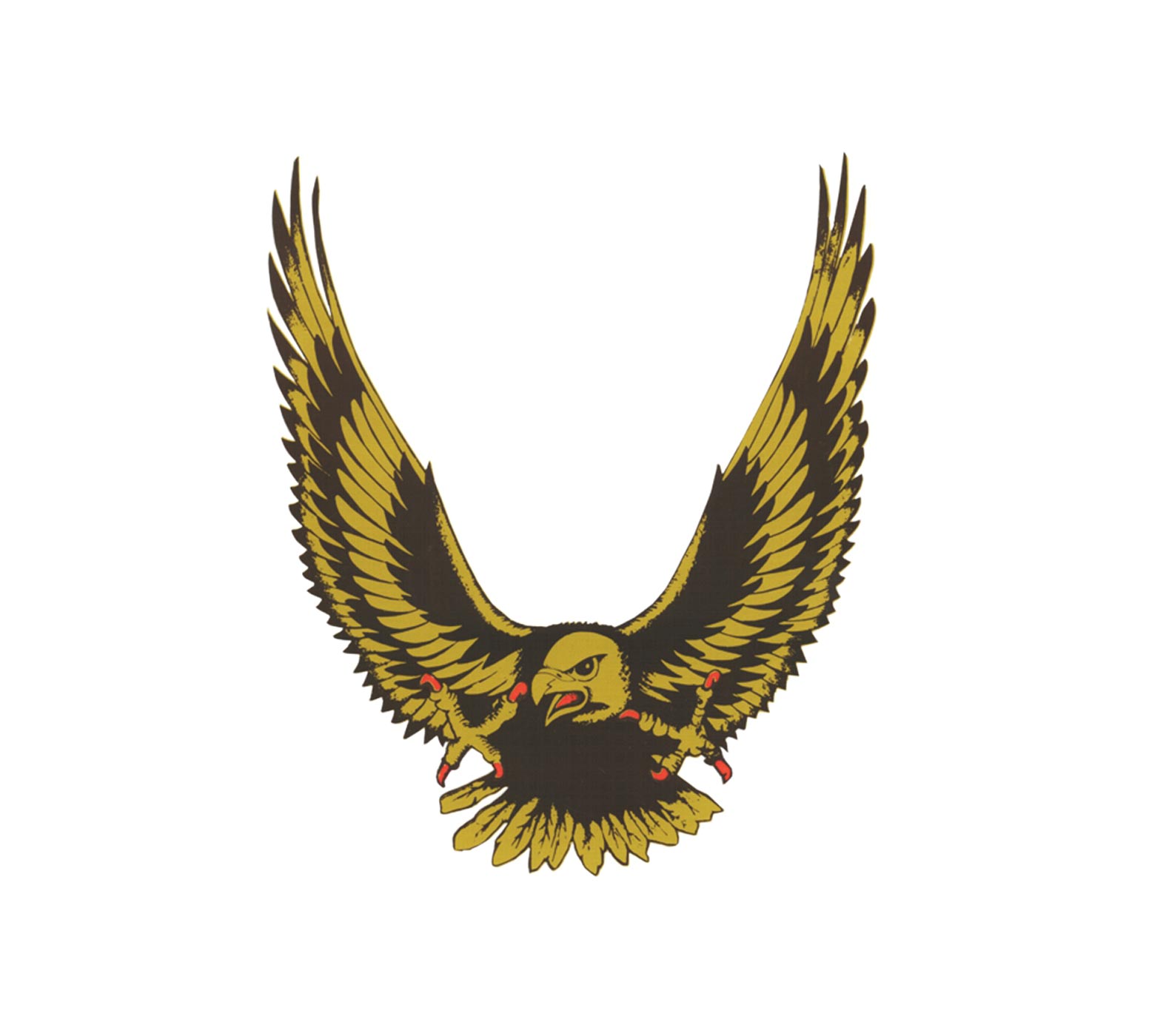 SCHUETZ Aufkleber Adler gold