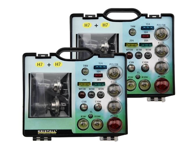 KRISTALL Lampenbox H7 19-teilig Onlien-Bundle