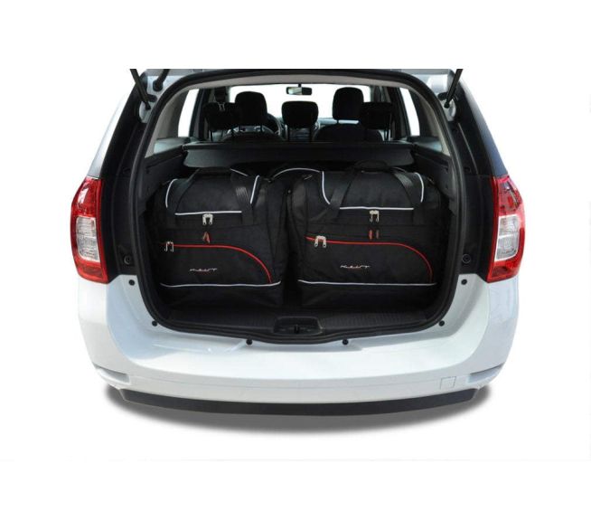 KJUST DACIA LOGAN MCV 2013-2020 Kofferraumtaschen Set 5 Stk.