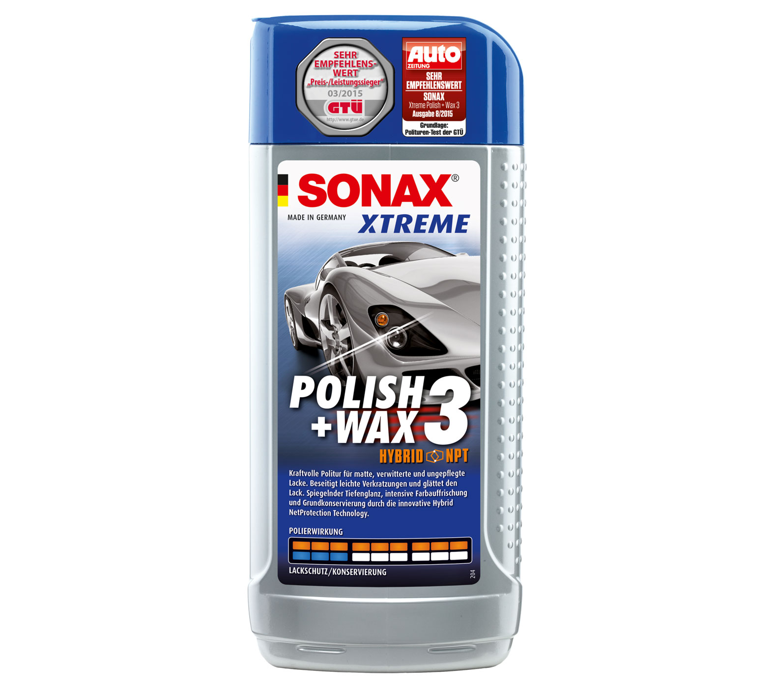 SONAX Xtreme Polish & Wax Hybrid NPT 3 500 ml