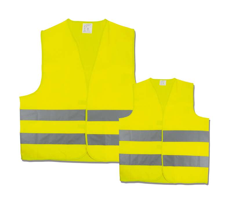 CARTREND Warnwesten Family-Set
