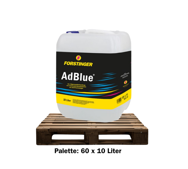 FORSTINGER AdBlue® 10 Liter - 60 Stück = Palette