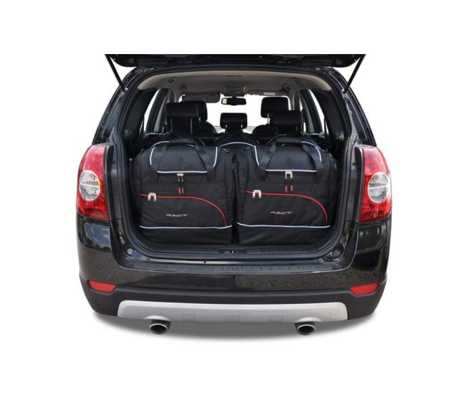 KJUST CHEVROLET CAPTIVA 2006-2010 Kofferraumtaschen Set 5 Stk.