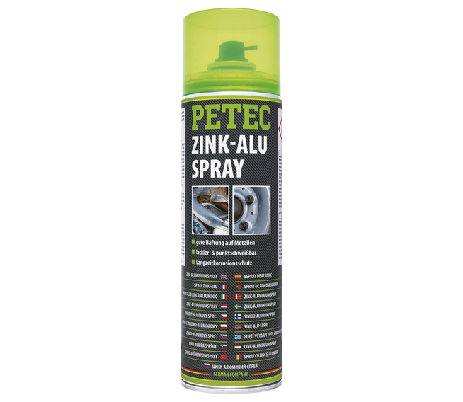 PETEC Zink-Alu-Spray silber 500 ml