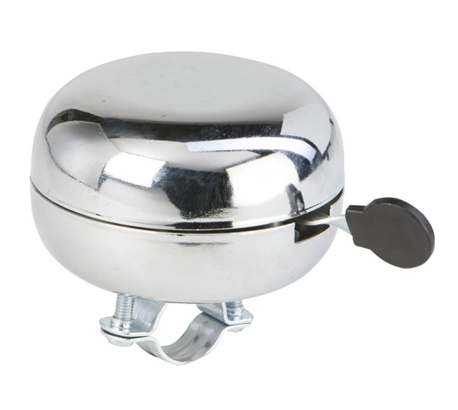 FISCHER Glocke Retro verchromt