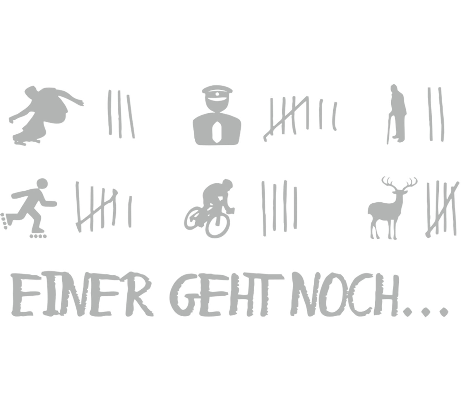 SCHUETZ Aufkleber Abschussliste