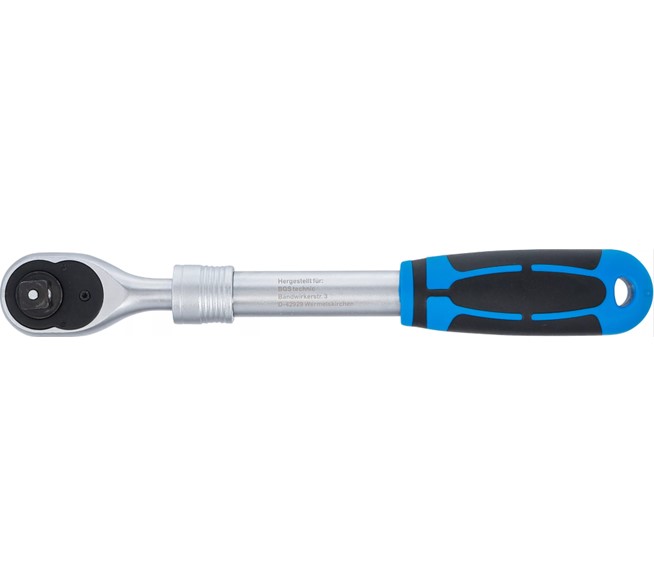 BGS TECHNIC Umschaltratsche (-knarre), ausziehbar Abtrieb 12,5mm (1/2'') 305-445mm