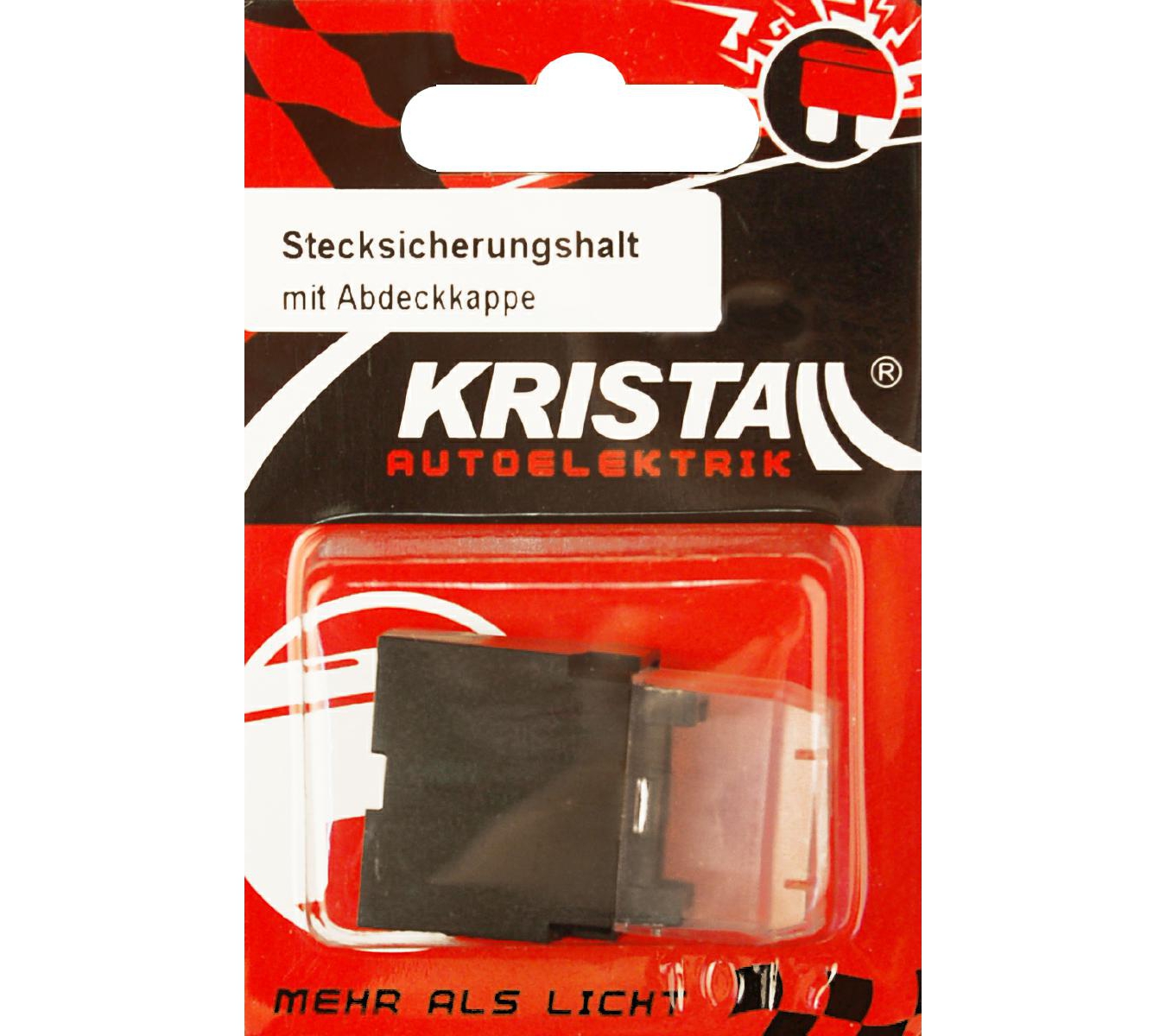KRISTALL Stecksicherungshalter mit Kappe