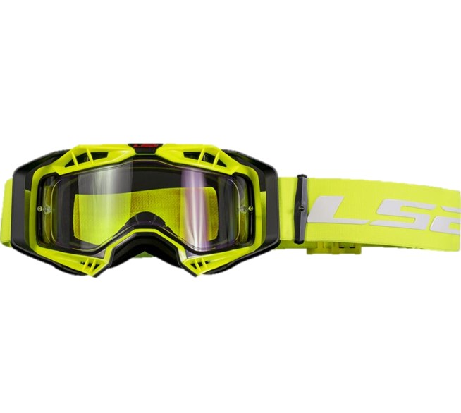 LS2 AURA ENDURO Google  gelb