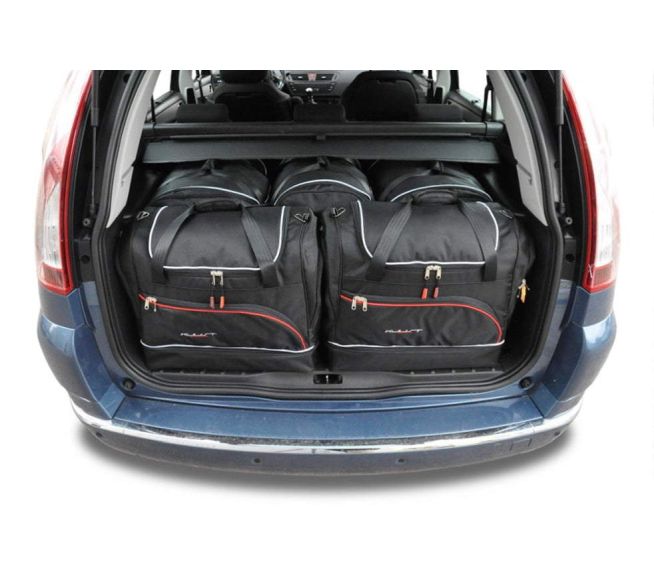 KJUST CITROEN C4 GRAND PICASSO 2006-2013 Kofferraumtaschen Set 5 Stk.