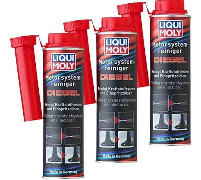 LIQUI MOLY Motor System Reiniger Diesel 3 x 300 ml