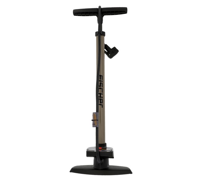 FISCHER Stand-Pumpe Manometer Duokopf