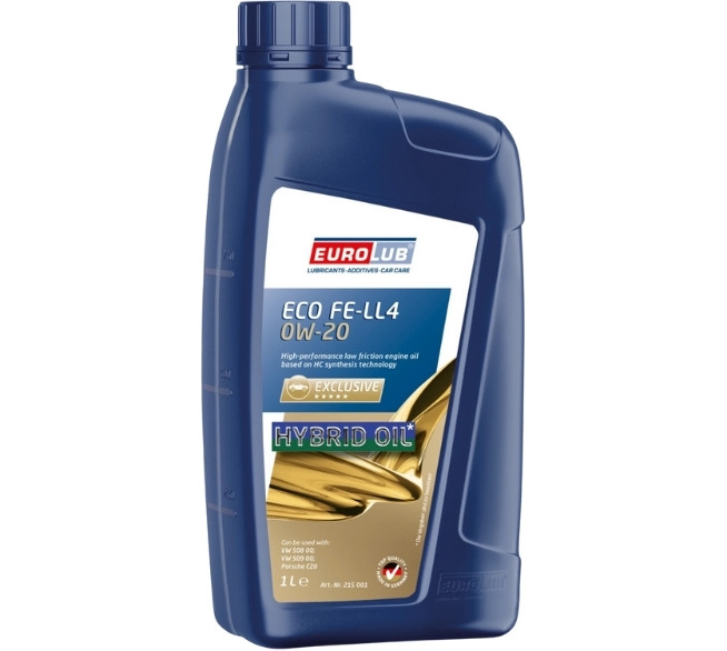 EUROLUB Eco FE LL4 0W-20 1 Liter