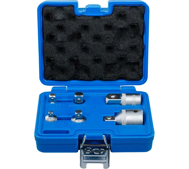 BGS technic Adapter-Satz in der Produktansicht, als Zubehör für passgenaue Verbindungen bei Montage und Reparatur.