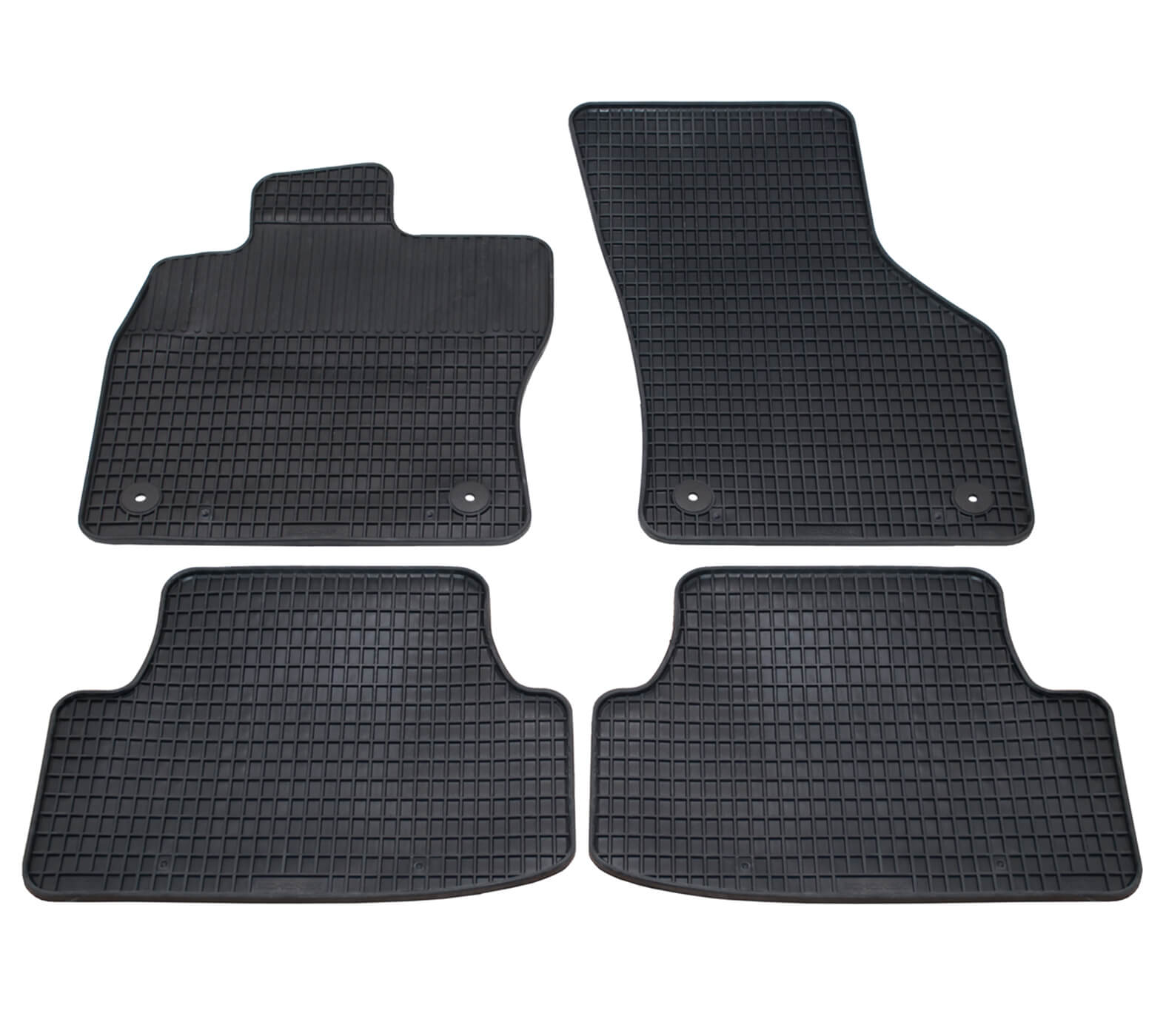 SCHOENEK Passform Fußmatten Set Gummi 4-tlg. für VW Golf 7