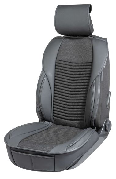 WALSER PKW Sitzauflage Max, Auto-Sitzaufleger schwarz, 1 Stück